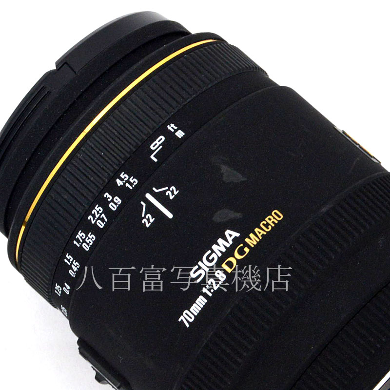 【中古】 シグマ 70mm F2.8 EX DG マクロ キヤノンEOS用 SIGMA MACRO 中古交換レンズ 49792