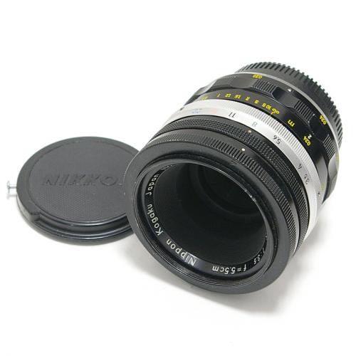 中古 ニコン Micro Nikkor 5.5cm F3.5 初期型 Nikon/マイクロニッコール