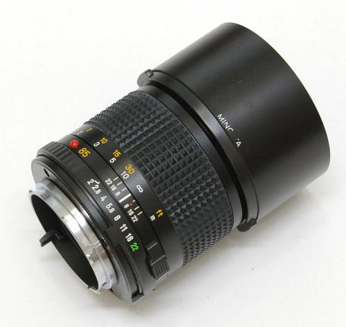 中古 ミノルタ New MD 85mm F2 MINOLTA｜カメラのことなら㈱八百富写真機店