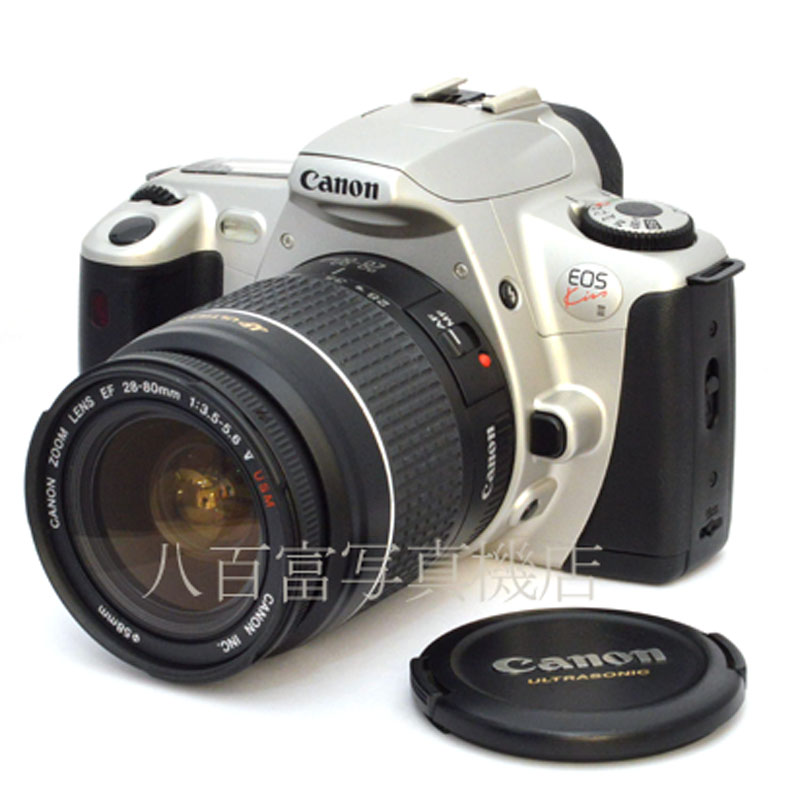 【中古】 キャノン EOS Kiss III シルバー EF28-80mmUSM(V) セット Canon 中古フイルムカメラ 38078