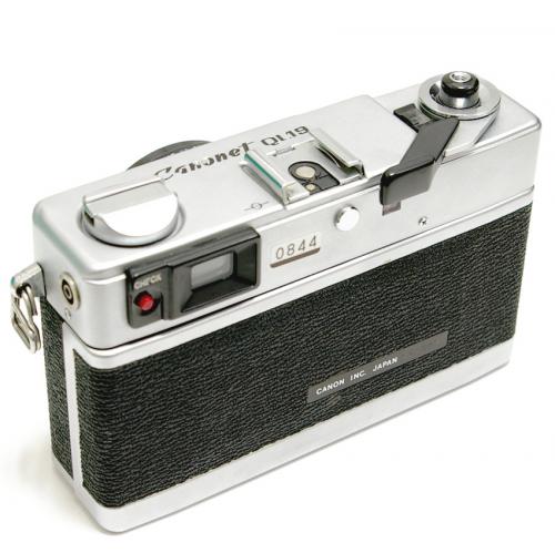 中古 キャノン キャノネット QL19 G-III シルバー 電池アダプター付 Canonet