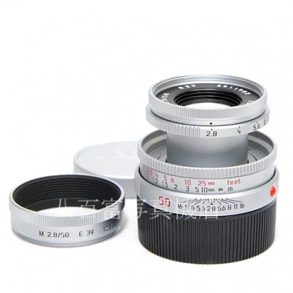 【中古】 ライカ ELMAR-M 50mm F2.8 ライカMマウント クローム Leica エルマー 中古レンズ 34927