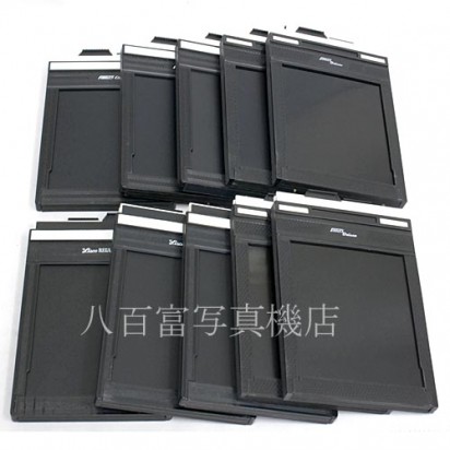 【中古】  4X5　カットフィルムホルダー 10枚セット 中古アクセサリー 15000