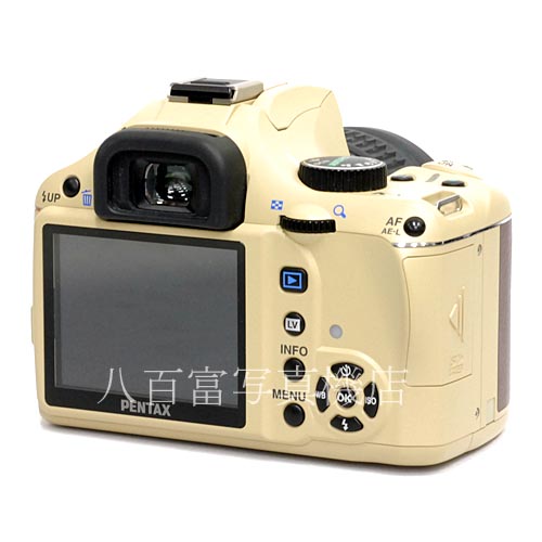 【中古】 ペンタックス K-X ベージュXブラウン 18-55mm F3.5-5.6 セット PENTAX 34624