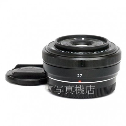 【中古】 FUJIFILM フジノンレンズ XF27mmF2.8 ブラック フジフイルム FUJINON 中古レンズ 33848