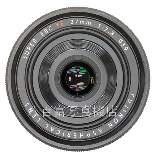 【中古】 FUJIFILM フジノンレンズ XF27mmF2.8 ブラック フジフイルム FUJINON 中古レンズ 33848