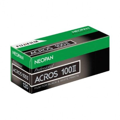 富士フイルム ネオパン100 ACROS II 120 [12枚撮]  FUJICOLOR 黒白フィルム