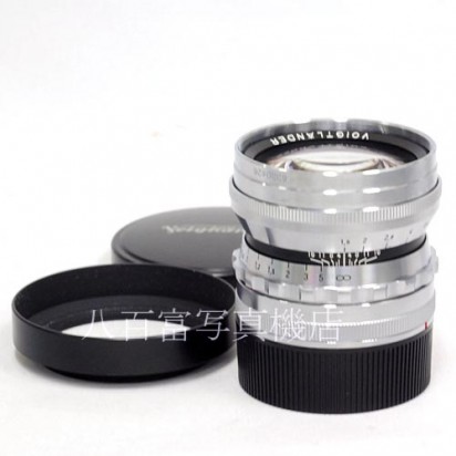 【中古】 フォクトレンダー ノクトン 50mm F1.5 Asp. シルバー ライカMマウント Voigtlander NOKTON  中古レンズ 40558