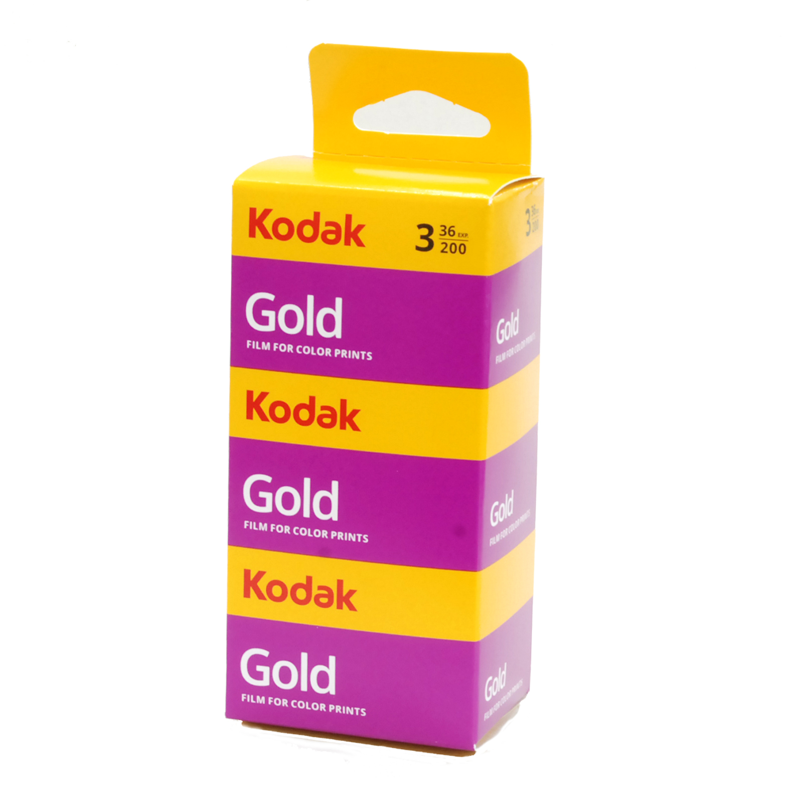 コダック ゴールド 200 135-36枚撮り 3本パック　Kodak GOLD 200