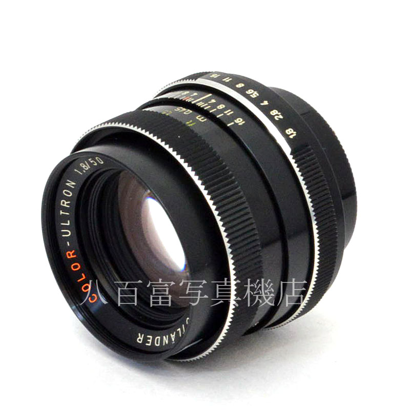 中古】 フォクトレンダー COLOR-ULTRON 50mm F1.8 ペンタックスM42