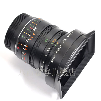 【中古】 コニカ M-ヘキサノン デュアルレンズ 21-35mm F3.4-4 ライカMマウント Konica M-HEXANON DUAL LENS 中古交換レンズ 45505