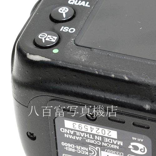 【中古】 ニコン D600 ボディ Nikon 中古カメラ 40674