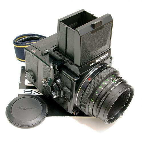 中古 ブロニカ ETR Si 75mm F2.8 ウエストレベルファインダー セット ZENZABRONICA