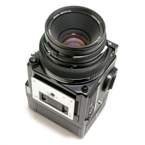 中古 ブロニカ ETR Si 75mm F2.8 ウエストレベルファインダー セット ZENZABRONICA