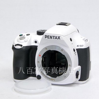 【中古】 ペンタックス K-50 ボディ ホワイト PENTAX 中古カメラ 34868