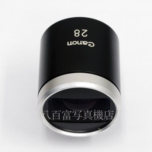 【中古】 Canon 28mm ビューファインダー 型 パララックス補正機構付 キャノン view finder 中古アクセサリー 29569