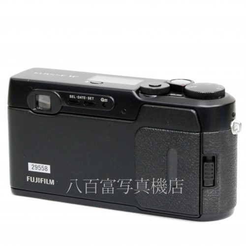 【中古】 フジ クラッセ KLASSE W ブラック FUJIFILM 中古カメラ 29558