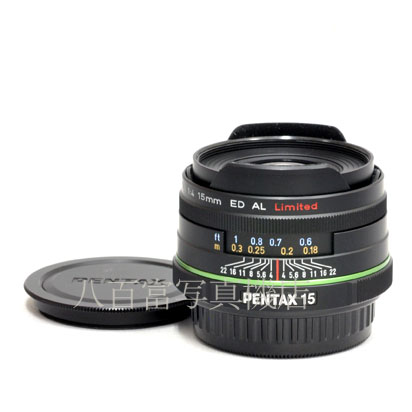 【中古】 SMC ペンタックス DA 15mm F4 ED AL Limited ブラック PENTAX 中古交換レンズ 45431