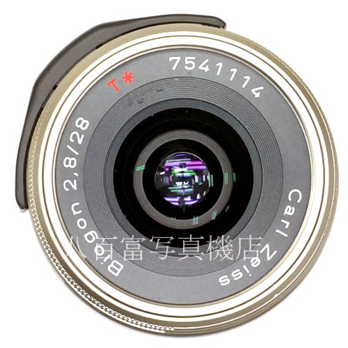 【中古】 コンタックス Biogon T* 28mm F2.8 Gシリーズ用 CONTAX ビオゴン 中古レンズ 35002