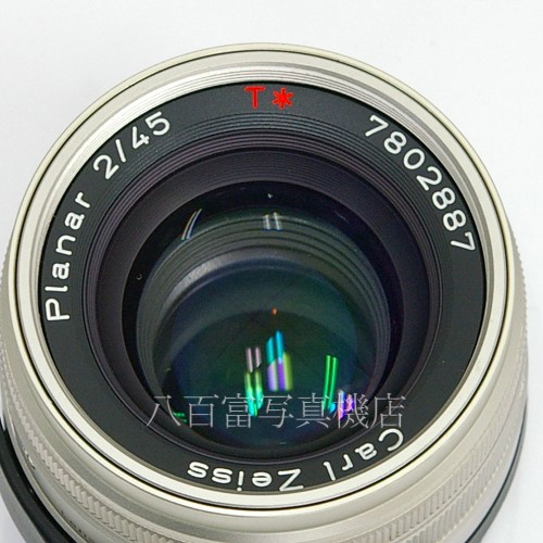 【中古】 コンタックス Planar T* 45mm F2 Gシリーズ用 CONTAX プラナー 中古レンズ 24578
