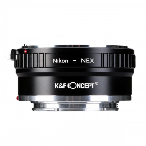 K&F Concept レンズマウントアダプター KF-NFE2 (ニコンFマウントレンズ → ソニーEマウント変換)