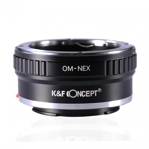 K&F Concept レンズマウントアダプター KF-OME (オリンパスOMマウントレンズ → ソニーEマウント変換)