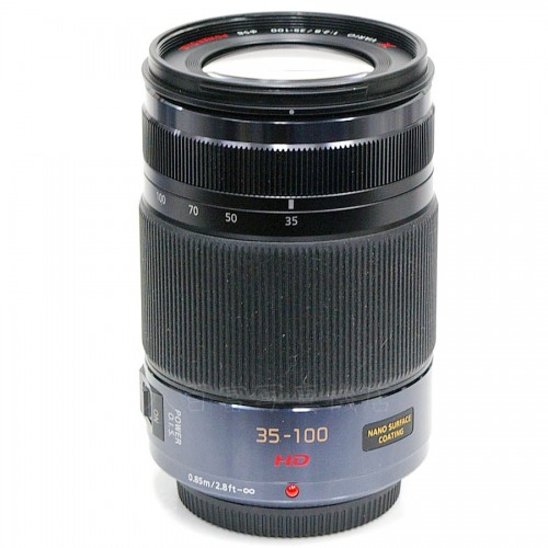 【中古】 パナソニック LUMIX G X VARIO 35-100mm F2.8 POWER O.I.S ブラック 中古レンズ 18810