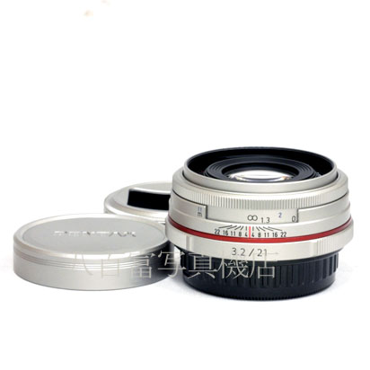 【中古】 SMC ペンタックス HD DA 21mm F3.2 AL Limited シルバー PENTAX 中古交換レンズ 45510