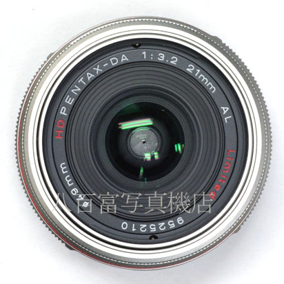 【中古】 SMC ペンタックス HD DA 21mm F3.2 AL Limited シルバー PENTAX 中古交換レンズ 45510