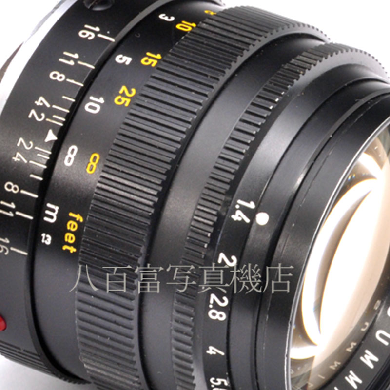 【中古】 ライツ SUMMILUX 50mm F1.4 ブラック LEICA ズミルックス 中古レンズ 56178