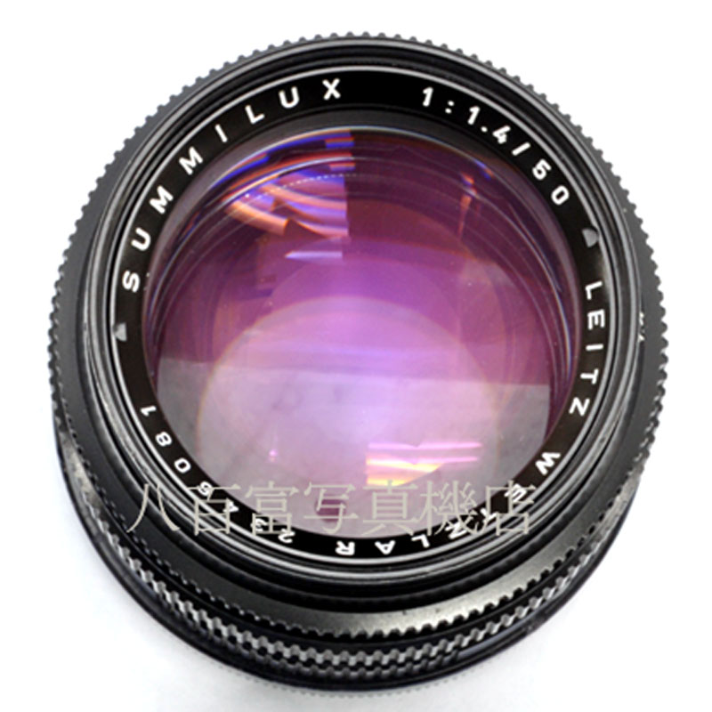 【中古】 ライツ SUMMILUX 50mm F1.4 ブラック LEICA ズミルックス 中古レンズ 56178