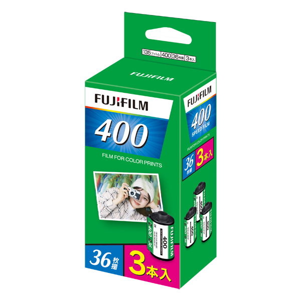 フジフイルム FUJIFILM 400 135-36枚撮  / 3本パック / FUJIFILM
