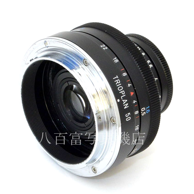 【中古】 メイヤー トリオプラン 50mm F2.9 ブラック キヤノンEOS用 Meyer Optik Görlitz 中古交換レンズ 49559