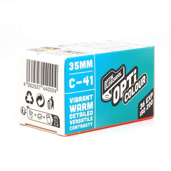 オプティク OPTICOLOUR200 / ISO200 / 36枚撮り / カラーネガフィルム / OPTIK OS