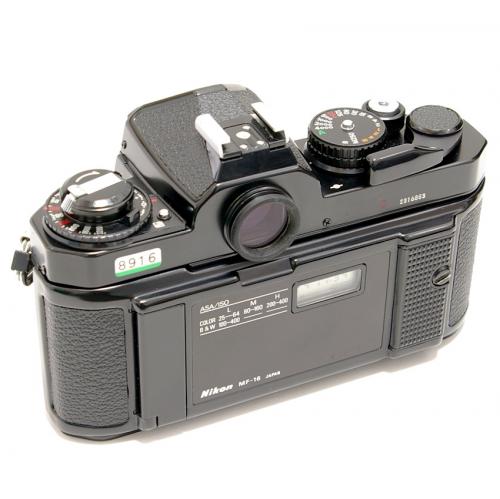 中古 ニコン FE2 ブラック データバックMF-16付 ボディ Nikon