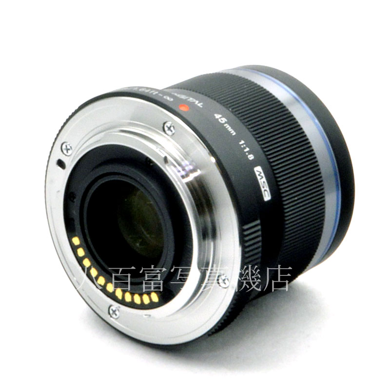 【中古】 オリンパス M.ZUIKO DIGITAL 45mm F1.8 ブラック OLYMPUS ズイコー マイクロフォーサーズ 中古交換レンズ 57934