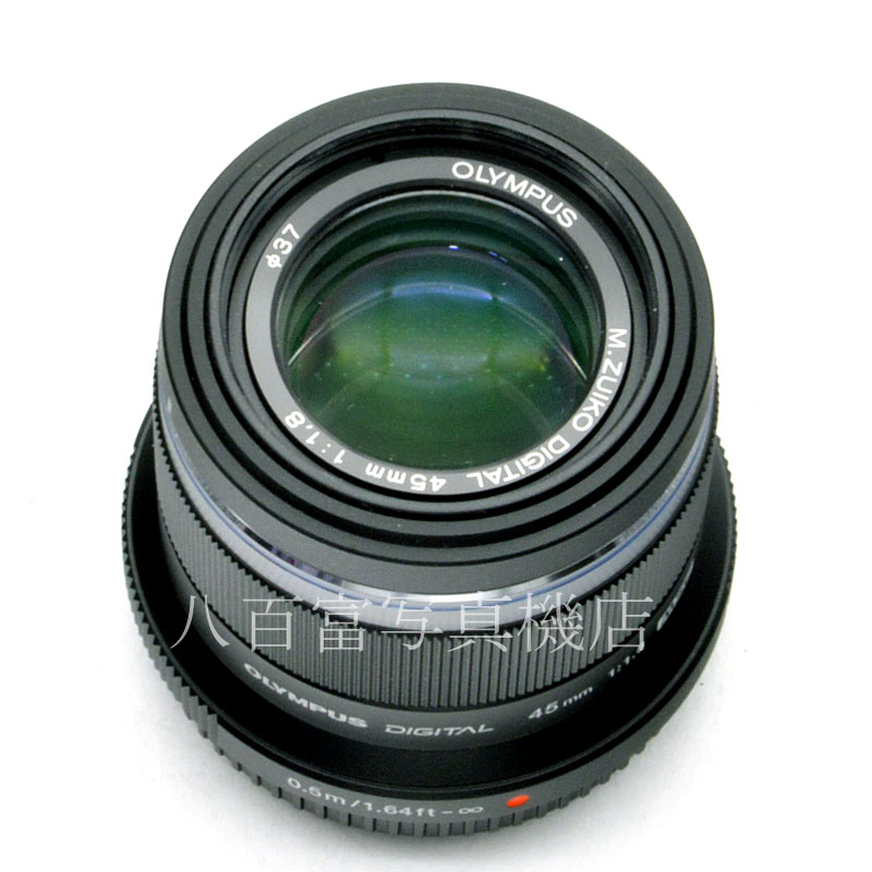 【中古】 オリンパス M.ZUIKO DIGITAL 45mm F1.8 ブラック OLYMPUS ズイコー マイクロフォーサーズ 中古交換レンズ 57934