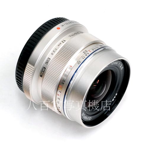 【中古】 オリンパス M.ZUIKO DIGITAL ED 12mm F2.0 シルバー OLYMPUS 中古レンズ 40689