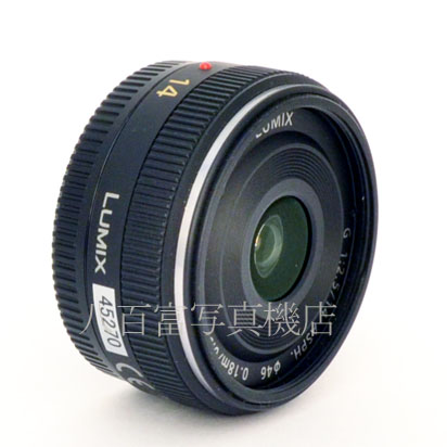 【中古】 パナソニックLUMIX G 14mm/F2.5 ASPH ブラック マイクロフォーサーズ用 Panasonic ルミックス H-H014 中古交換レンズ 45270