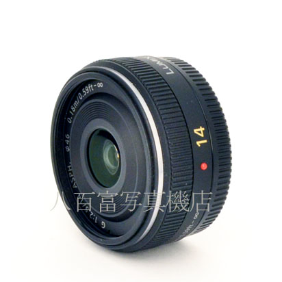 【中古】 パナソニックLUMIX G 14mm/F2.5 ASPH ブラック マイクロフォーサーズ用 Panasonic ルミックス H-H014 中古交換レンズ 45270