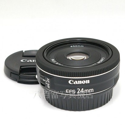 【中古】 キヤノン EF-S 24mm F2.8 STM Canon 中古レンズ 24587