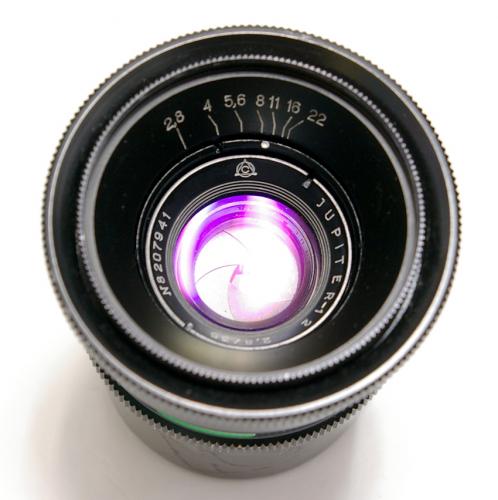 中古 ロシア ジュピター JUPITER-12 35mm F2.8 ライカLマウント ブラック