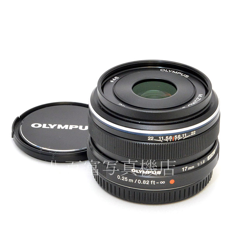 【中古】 オリンパス M.ZUIKO DIGITAL 17mm F1.8 ブラック マイクロフォーサーズ OLYMPUS　Mズイコー 中古交換レンズ 49923