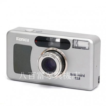 【中古】 コニカ ビッグミニ F シルバー  KONICA BiGmini F 中古カメラ 40775