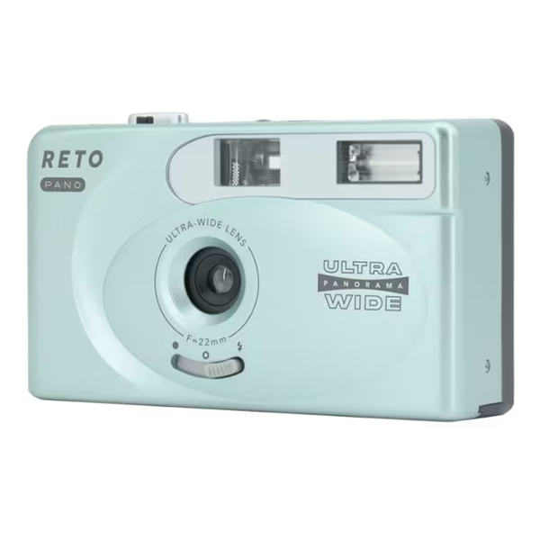 RETO PANO / メタリックミント / 35mmフィルムカメラ / レト パノ