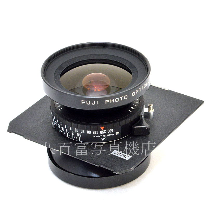 中古 フジノン SWD 65mm F5.6 FUJI リンホフ規格ボード付 中古交換レンズ 26742