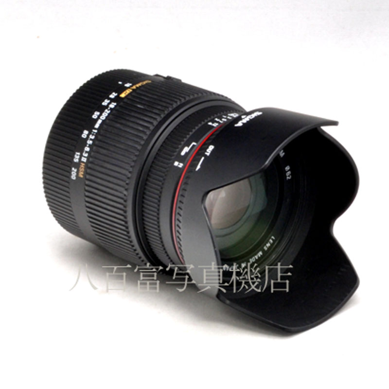 【中古】 シグマ 18-200mm F3.5-6.3 DC OS HSM シグマ SA用 SIGMA 中古交換レンズ 57982