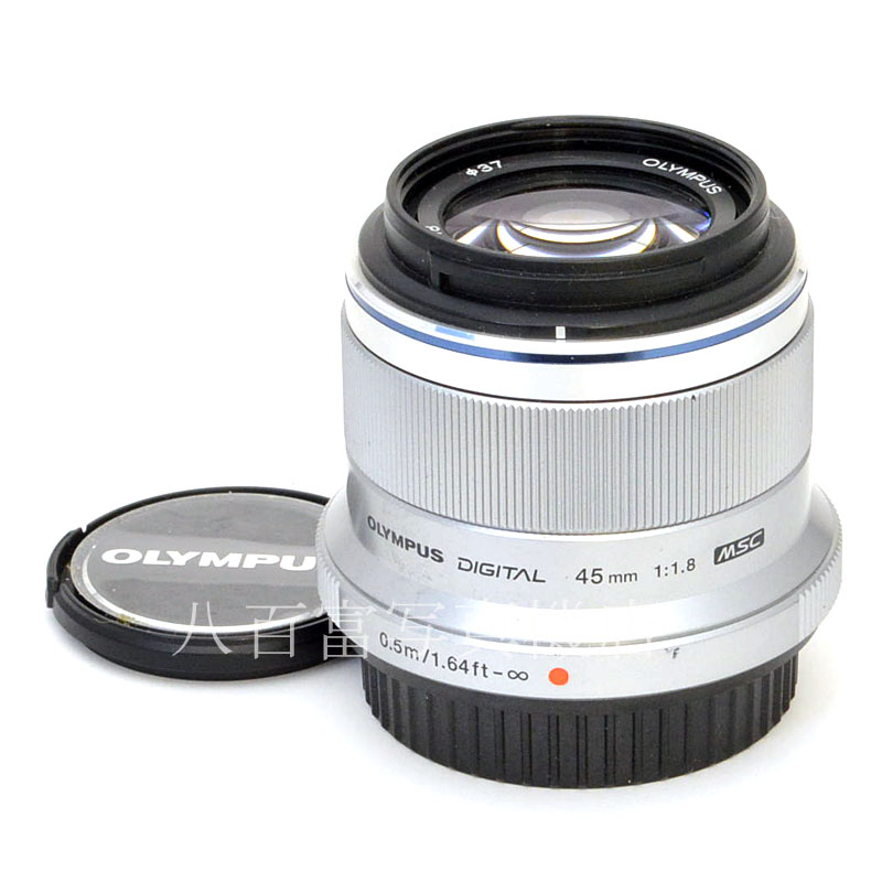 【中古】 オリンパス M.ZUIKO DIGITAL 45mm F1.8 シルバー マイクロフォーサーズ OLYMPUS ズイコー 中古交換レンズ 49951
