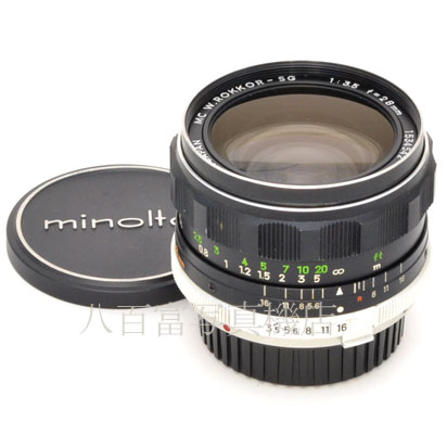 【中古】 ミノルタ MC ROKKOR 28mm F3.5 minolta ロッコール 中古交換レンズ 44106