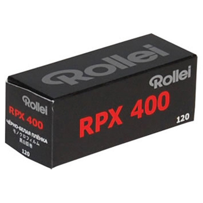ローライ　RPX400 120-12枚撮り  [ブローニー白黒フィルム]　Rollei